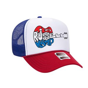 TRK Guitar Hat (in red, blue, or rw&b) EUR